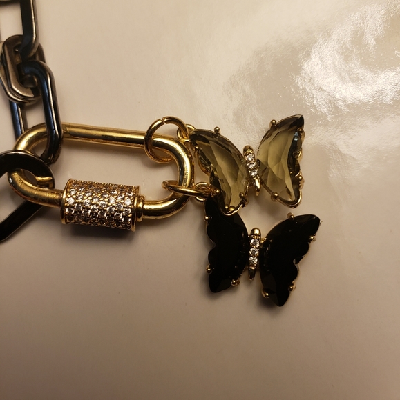 Melania Clara gunmetal necklace - Picture 2 of 5